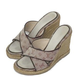 LOUIS VUITTON  Monogram sandals Original